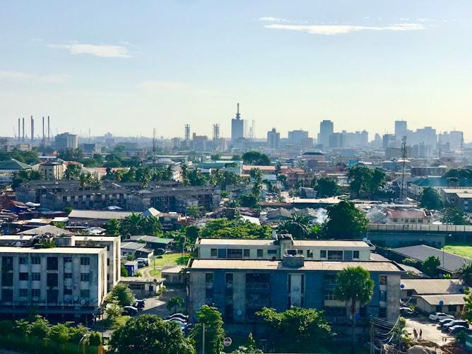 Lagos, Nigeria skyline